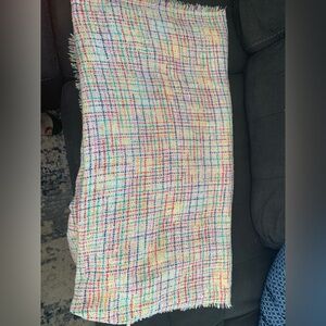 Betsey Johnson Multicolor Tweed Fabric